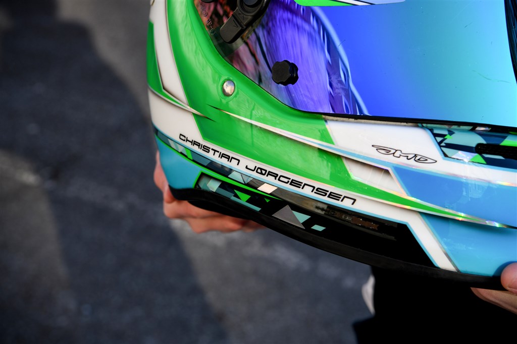 Christian Jørgensen til start i Super GT Danmark.
(Foto: Carlos Communication)